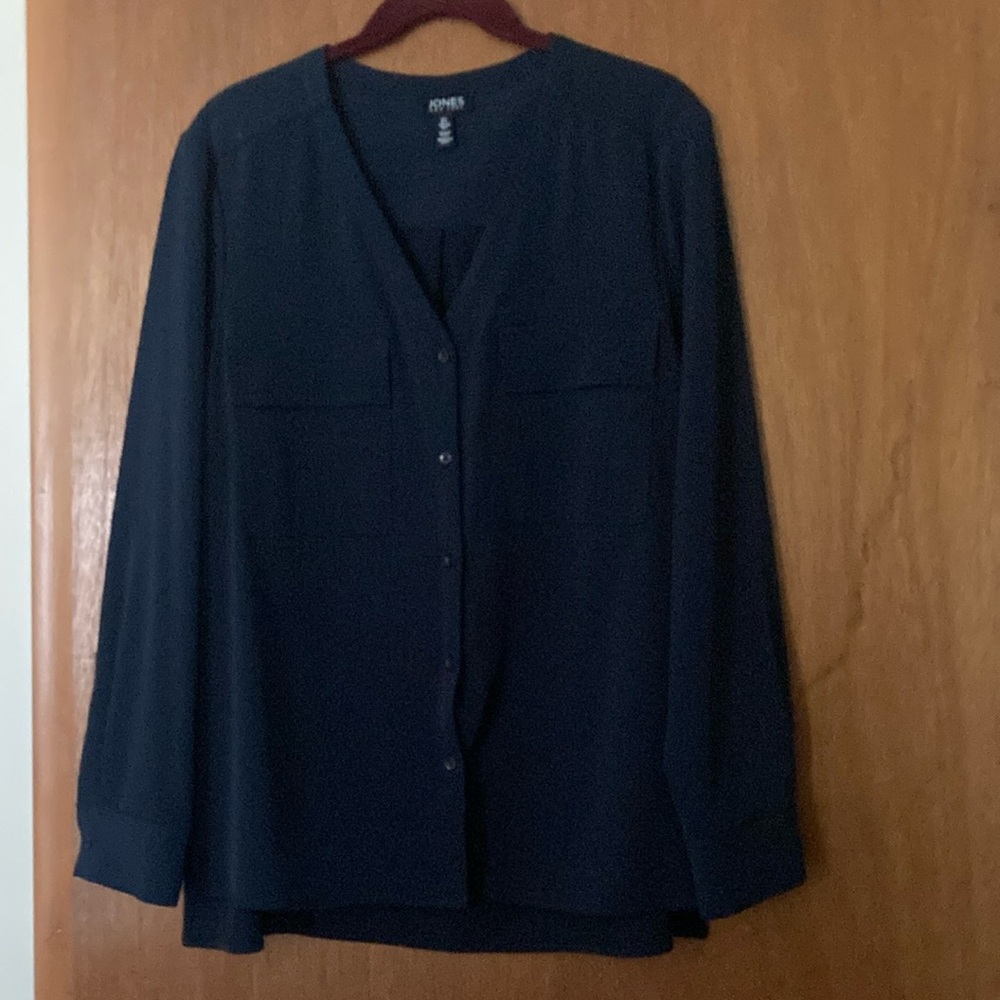 Jones New York Deep Blue Top